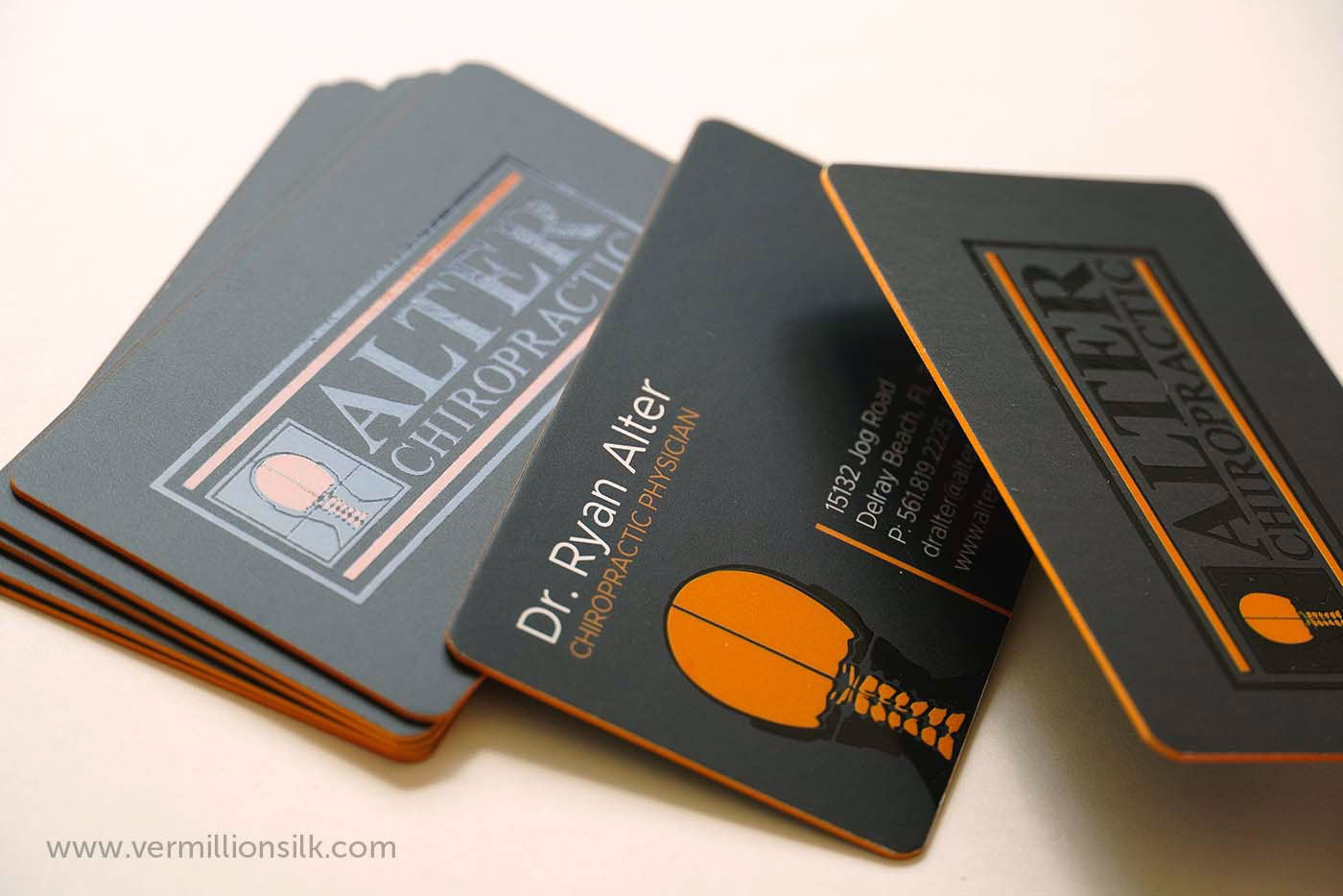 black holographic business cards Black Paper Business Cards