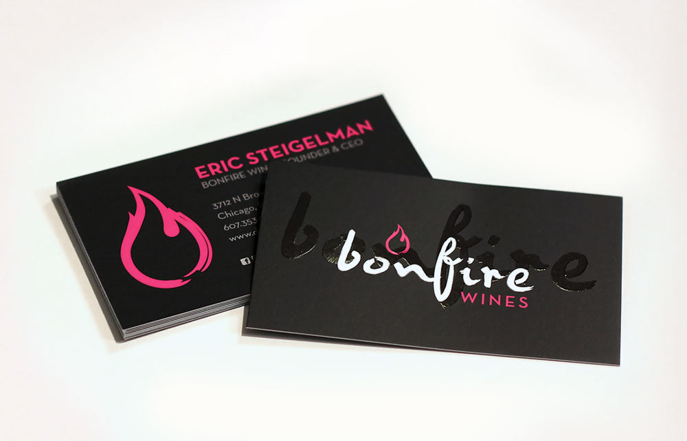 rare business cards Suede Business Cards